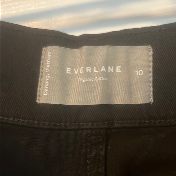 “Like New” Everlane Black Organic Cotton Pants - Picture 5 of 8